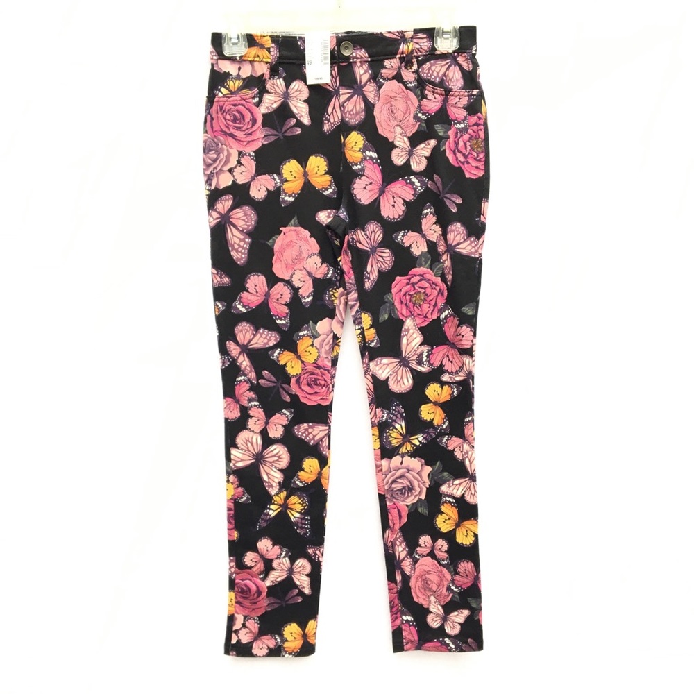 NWT 12 Children’s Place Junior Girls Kids Butterfly Jeans Pants